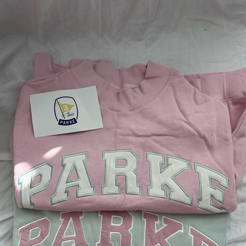 PARKE Birthday Varsity Mock Neck